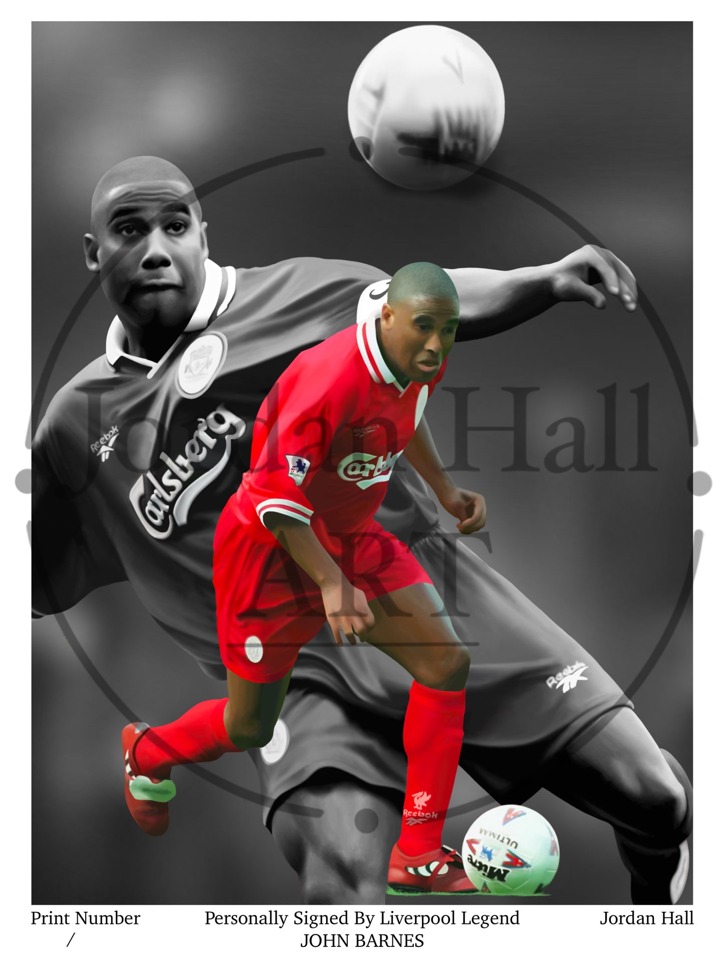 John Barnes - Signed
