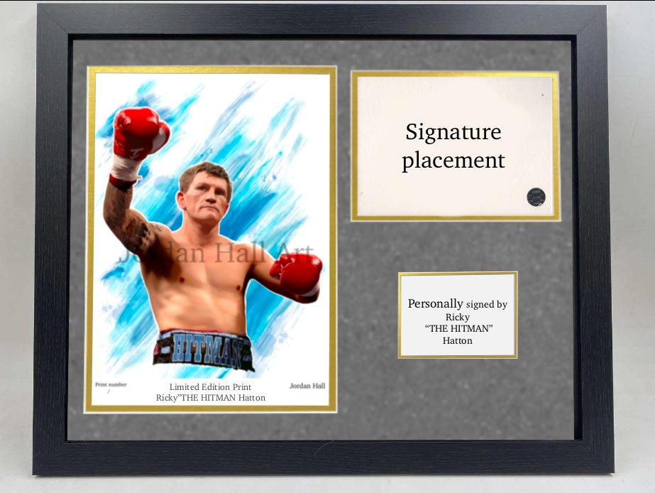RICKY HATTON - SIGNED