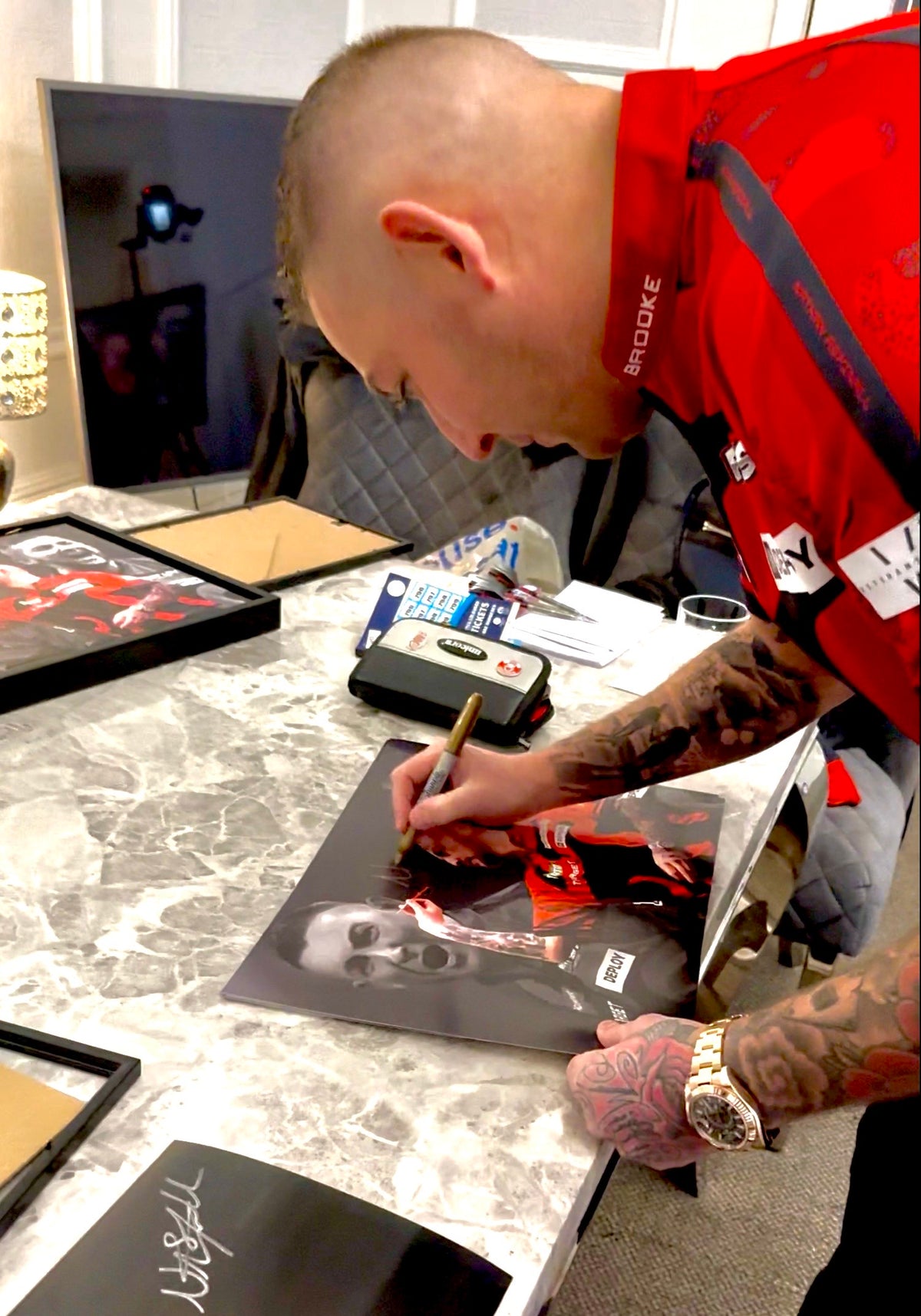 Nathan Aspinall SIGNED PRINTS