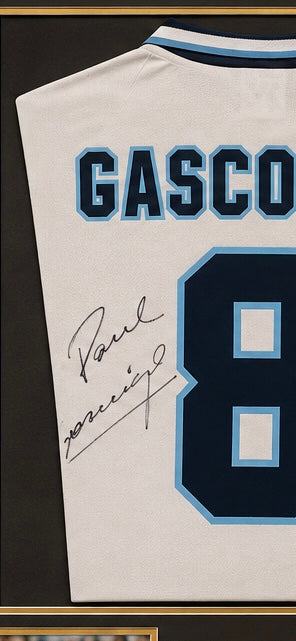 Paul gascoigne signed England euro 1996 jersey