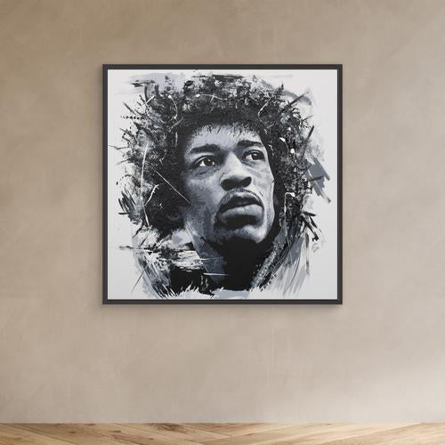 Jimmy Hendrix canvas