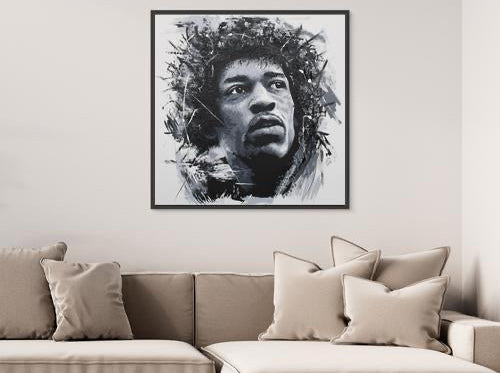 Jimmy Hendrix canvas