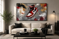 Nike red canvas