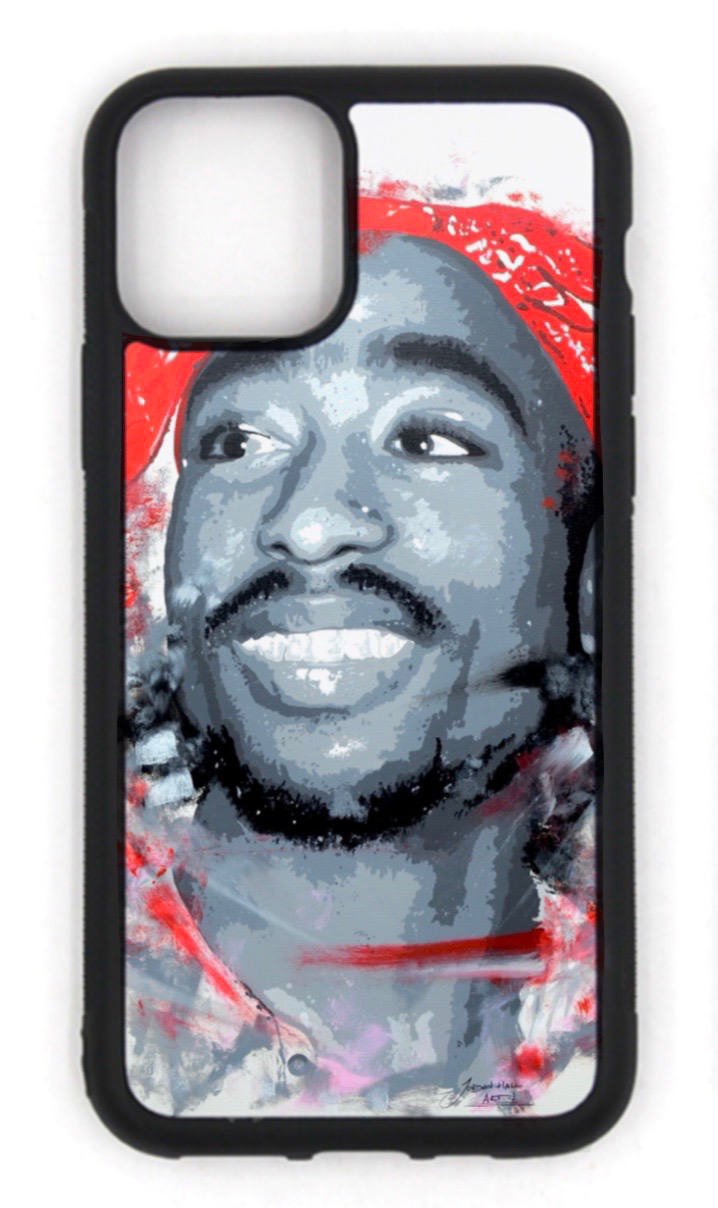 Tupac - Red bandana phone case