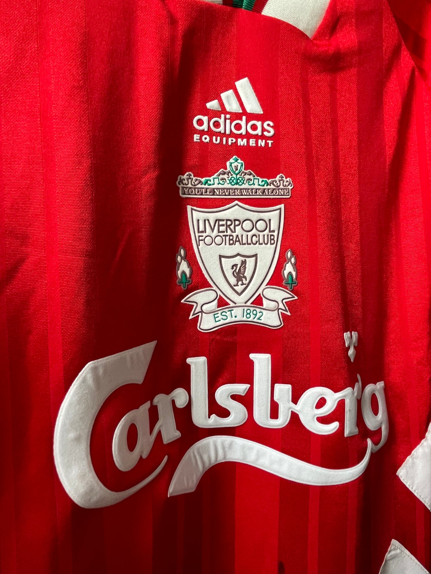 Signed Ian Rush liverpool 1993 jersey